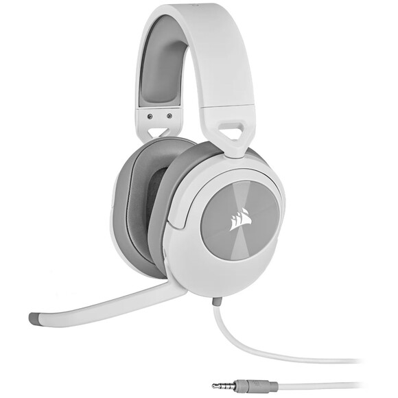 Corsair HS55 Surround Wired Gaming Headset - White / Grey (SEE PHOTOS) - Picture 4 of 8